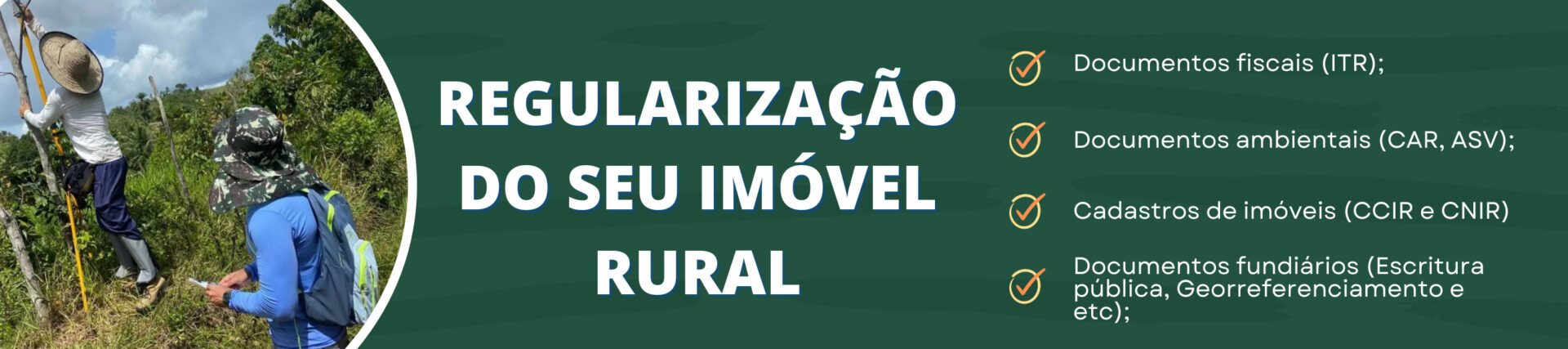 banner georreferenciamento 1 - 4 documentos para gerar escritura pública do seu Imóvel Rural